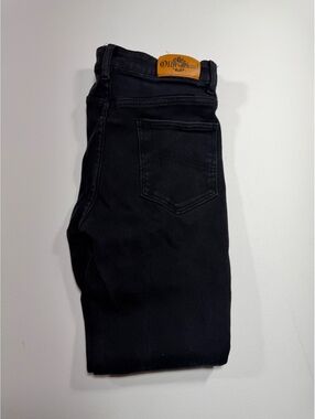 Old Skool Black Stretch Jeans Men’s 36x30 Straight Denim Pants